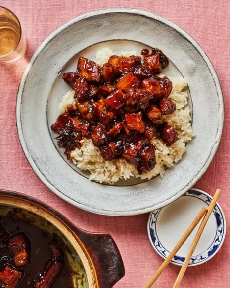 Erchen Chang's Flavorful Creations for Taiwanese Braised Pork Belly and Daikon Tots