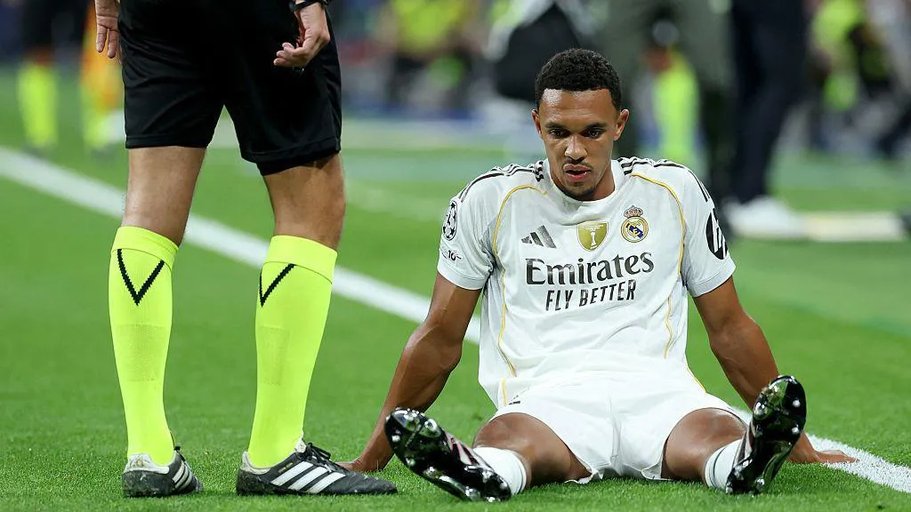 Trent Alexander-Arnold endures premature injury in Real Madrid Champions League tie